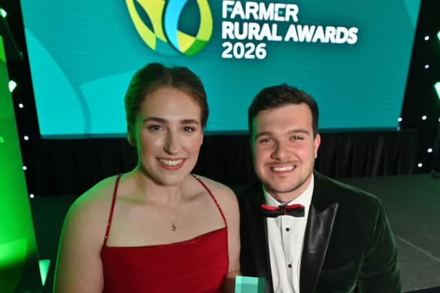 Annabelle Farmer and partner Olly Mycock
