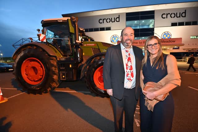 Adrian and Rachel Robinson from Mawley Town Farm took home Farm of the Year
