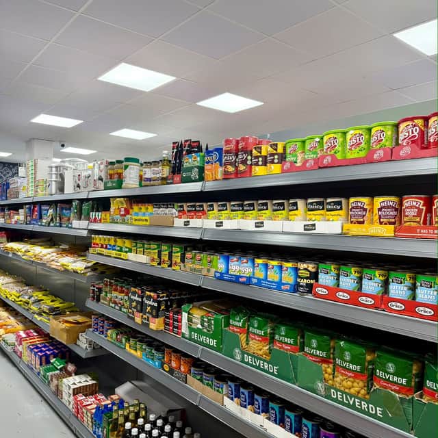 Inside the new store