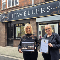 'We are overwhelmed,' as owners of jewellery shop dubbed 'Best in The Wrekin'