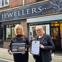 Val & Tracey Heighway, owners of V&T Jewellers 