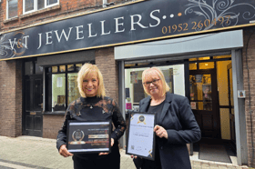 Val & Tracey Heighway, owners of V&T Jewellers 