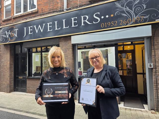 Val & Tracey Heighway, owners of V&T Jewellers