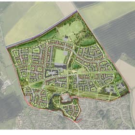 The Bratton Green 'illustrative masterplan'