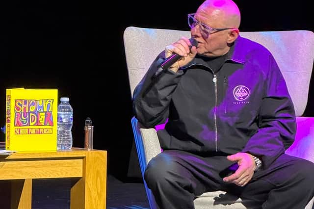 Shaun Ryder in Market Drayton