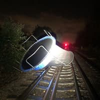 Network Rail issue warning to anyone with sheds, trampolines and garden chairs during Storm Boelo