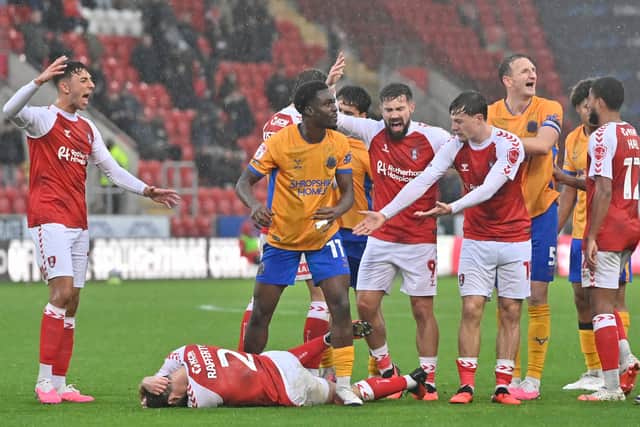 The afternoon of the incident that saw Kian McMahon-Brown controversially dismissed.