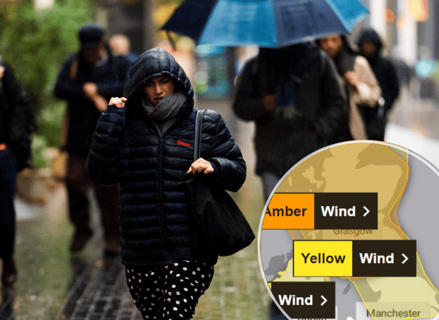 A warning for high winds is in place this weekend as Storm Boelo lands