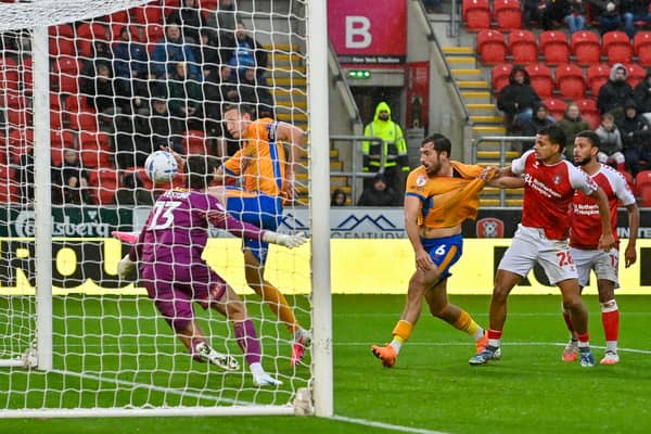 Will Boyle bundles Shrewsbury Town ahead at Rotherham United