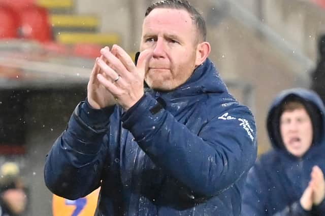 Shrewsbury Town boss Gavin Cowan after the 3-3 draw at Rotherham United