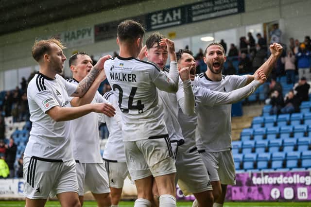 AFC Telford United had to settle for a point against Hebburn Town.