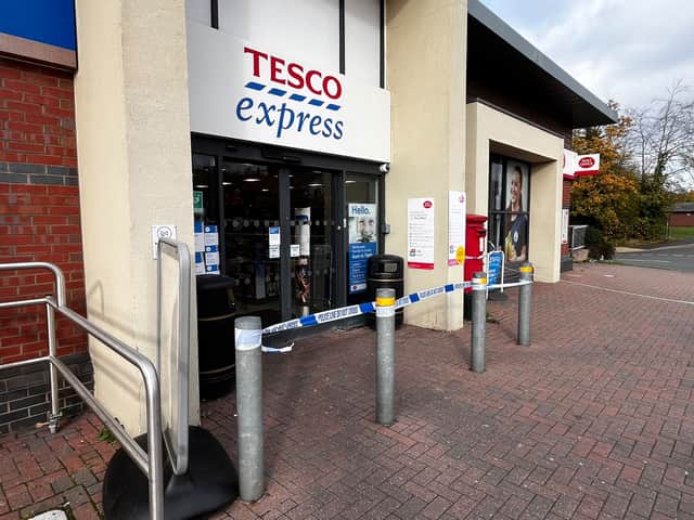 Tesco in Hadley, Telford cordoned off