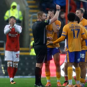 Kian McMahon-Brown has had his red card overturned. 