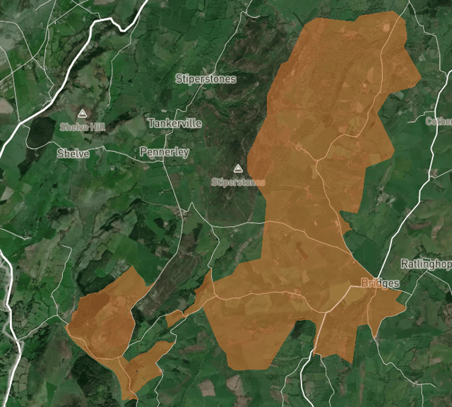 Shropshire power cut
