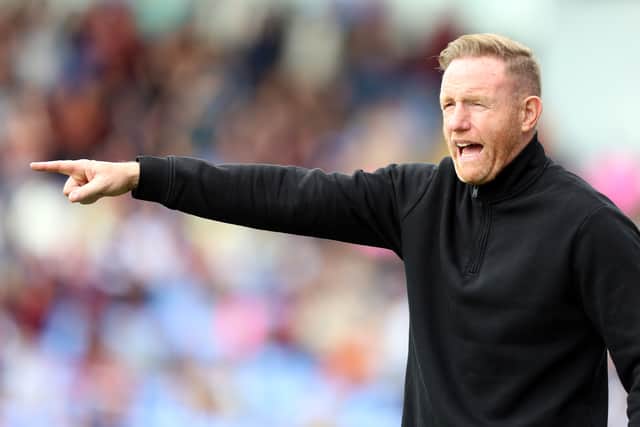 Shrewsbury Town manager Gavin Cowan