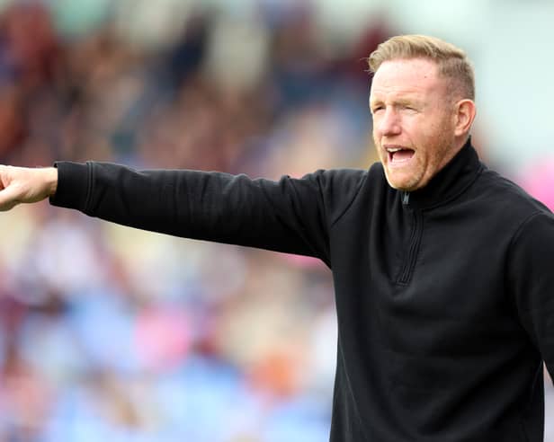 Shrewsbury Town manager Gavin Cowan