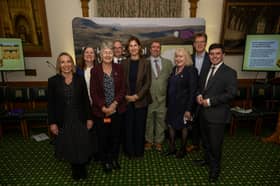 Helen Morgan MP, Julia Buckley, MP, Heather Kidd, leader Shropshire Council, Jonathan Lester, leader Herefordshire Council, Anna McMorrin, under-secretary of state for Wales, Steve Witheden MP, Mary Ann Brocklesby, leader Monmouthshire County Council, Jake Berriman, leader Powys County Council and Alex Wagner, deputy leader Shropshire Council