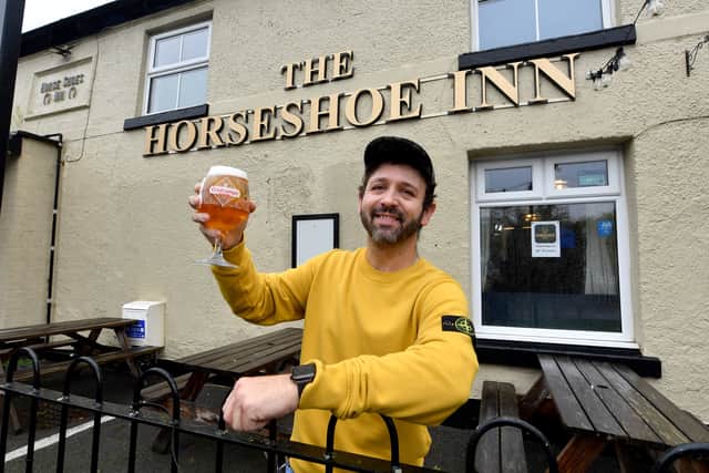 Ben Adams has taken over The Horseshoe Inn, Telford.
Tim Thursfield/Iconic Media Group
