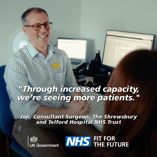 Jon Lacy-Colson, consultant colorectal surgeon, chief investigator on the TRIOMIC study and clinical lead for the colorectal urgent suspected cancer (USC) team at SaTH.