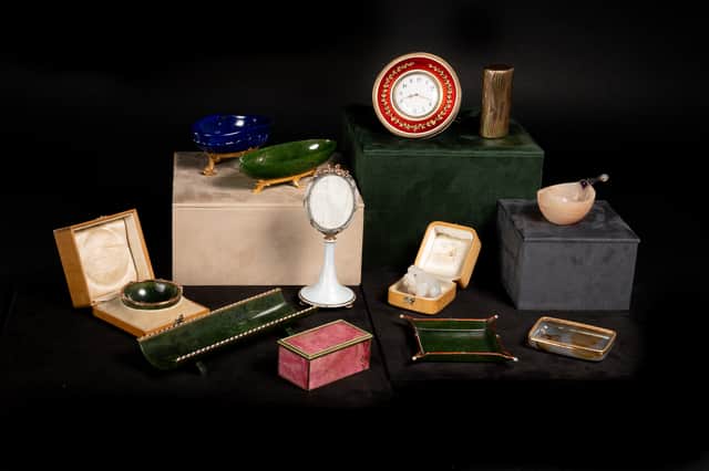 The Fabergé collection.