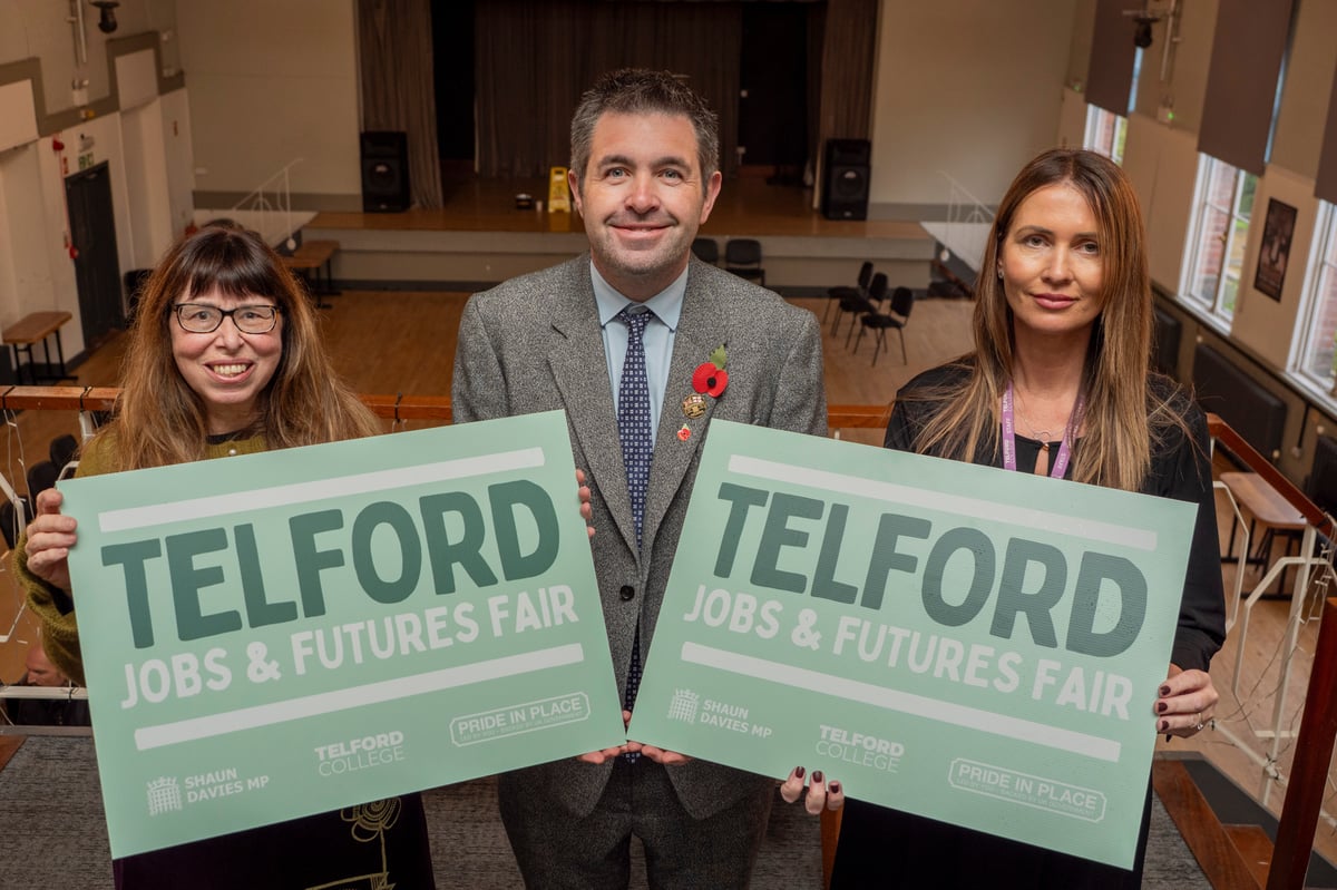 Over 100 jobs on offer at Telford Jobs and Futures Fair