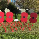 The poppies in Market Drayton