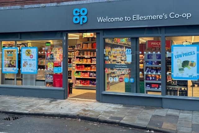 Co-op has reopened in Cross Street, Ellesmere