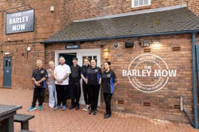 The team at The Barley Mow in Madeley