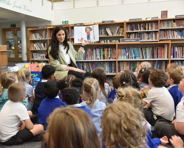 Storytelling in the HLC Library.