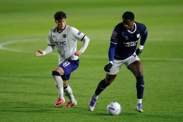 Joe Gbode impressed for Shrewsbury with a purposeful display.