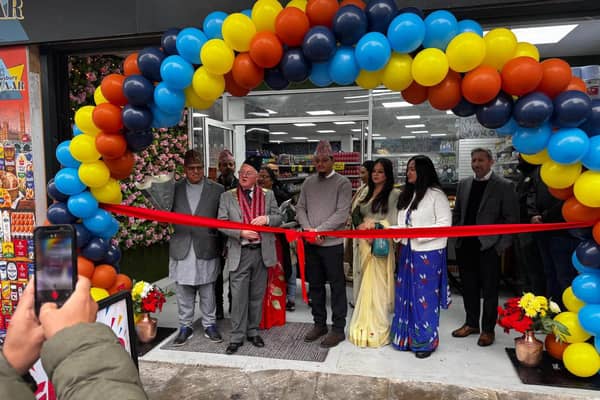 The opening of Shrewsbury Bazaar on Monday