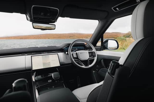 The interior is finished to a high standard