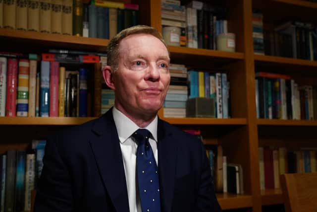 Northern Ireland Secretary Sir Chris Bryant banned the parade route (PA)