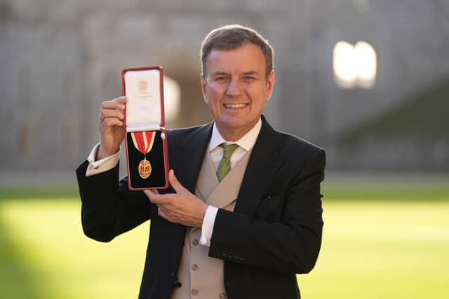 Sir Greg was also knighted at Windsor Castle on Tuesday (Andrew Matthews/PA)
