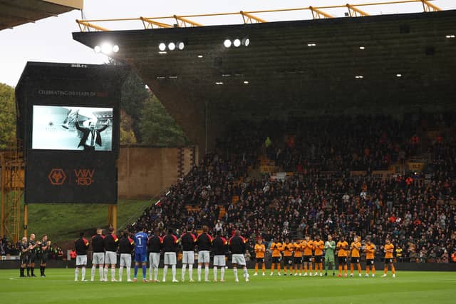 Wolves players and fans pay tribute to Kenny Jackett at Molineux on Saturday