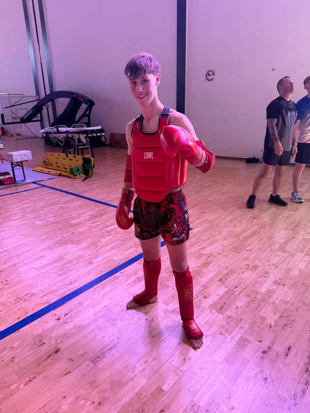 17-year-old Latham has won four of his five fights in 2026.