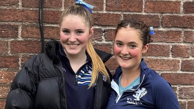 Wrekin College pupils Bitsie and Tamara