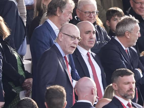 Avram Glazer in the stands ahead of the Premier League match at Old Trafford,