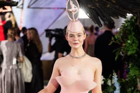 Elle Fanning attends a fan screening of The Hunger Games: Sunrise on the Reaping, at Westfield in west London