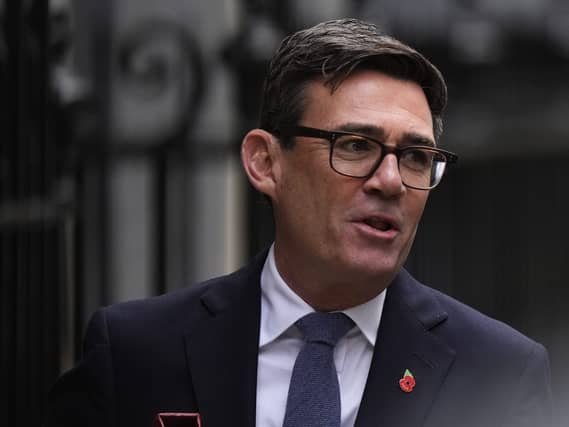 Prime Minister Andy Burnham leaves 10 Downing Street, London