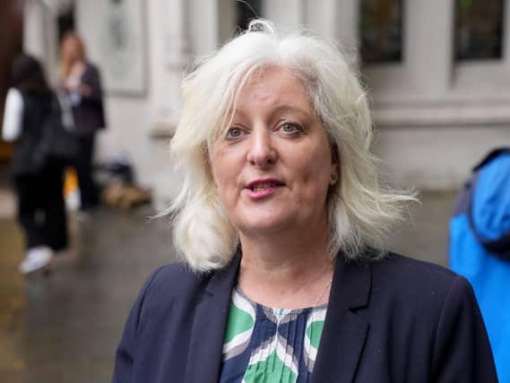 Headshot of Caroline Voaden speaking