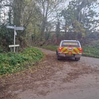 Body found in burnt-out car near Staffordshire/Shropshire border - police and fire service investigating