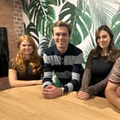 The design team at Shrewsbury agency Source (from left): Holly Blakemore, Harry Woodhouse, Jules O'Connor and Lewis Mottram