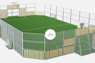 How the MUGA planned for Mount Field Llanfair Caereinion could look. Llanfair Caereinion Town Council.
