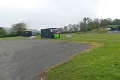 Plans for a MUGA sports pitch have been lodged next to the football pitch at Mount Road Llanfair Caereinion. Google Streetview.