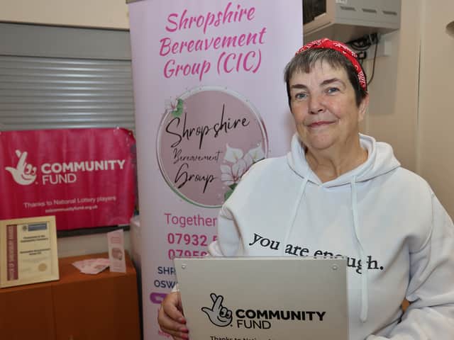 Shane Game of the Shropshire Bereavement Group