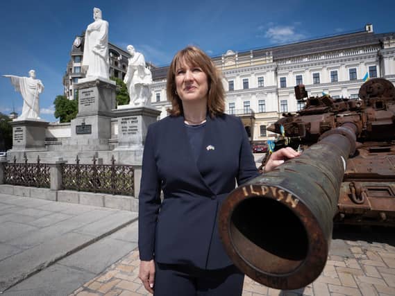 Rachel Reeves in Ukraine