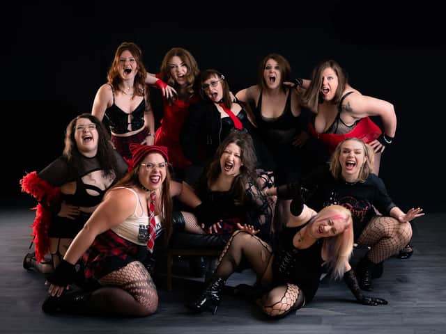 A selection of the cast from JazKit Burlesque's It’s Not A Phase