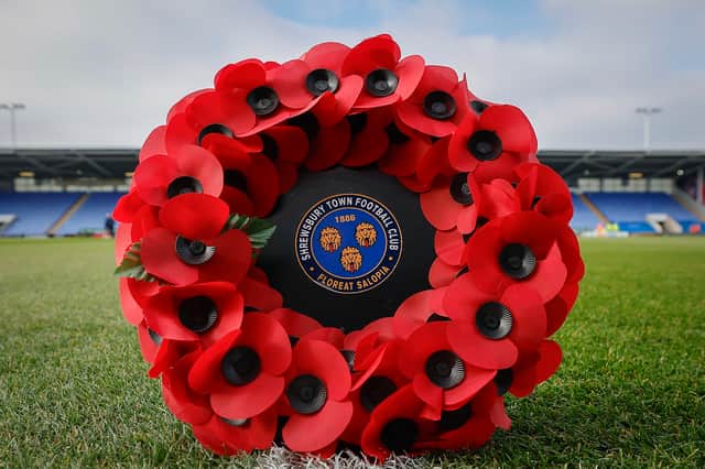 Shrewsbury Town Remembrance Wreath