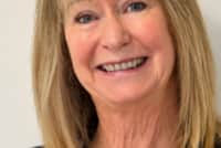 New Llandrindod Wells town councillor Lynne Frost